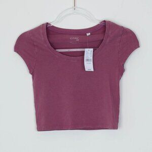 NWT Pacsun Womens Cropped T Shirt Size XS Short Sleeve‎ Casual Everyday Staple